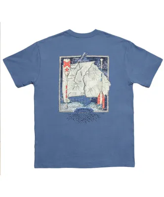 Southern Marsh - River Routes Collection Alabama & Georgia Tee