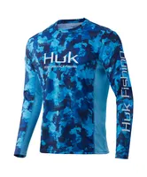 Huk - Icon X Refraction Camo Long Sleeve Shirt