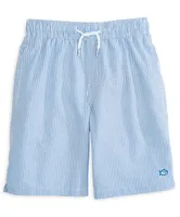 Southern Tide - Boys Seersucker Swim Trunk