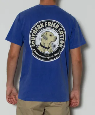 Southern Fried Cotton - Yellow Lab Pocket Tee