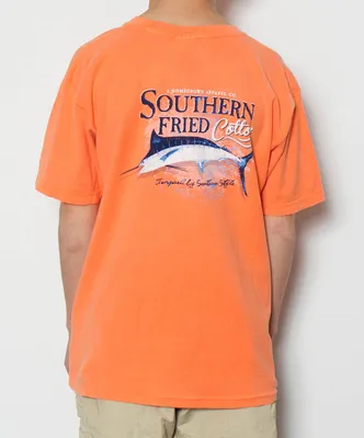 Southern Fried Cotton - Youth Deep Sea Marlin Tee