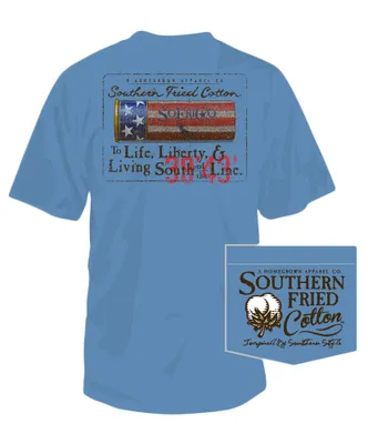 Southern Fried Cotton - Liberty Shell Pocket Tee