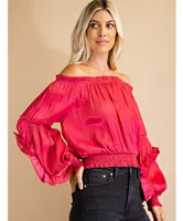Off Days Ruffle Top