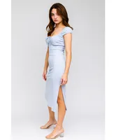 Maiden Heaven Knit Midi Dress