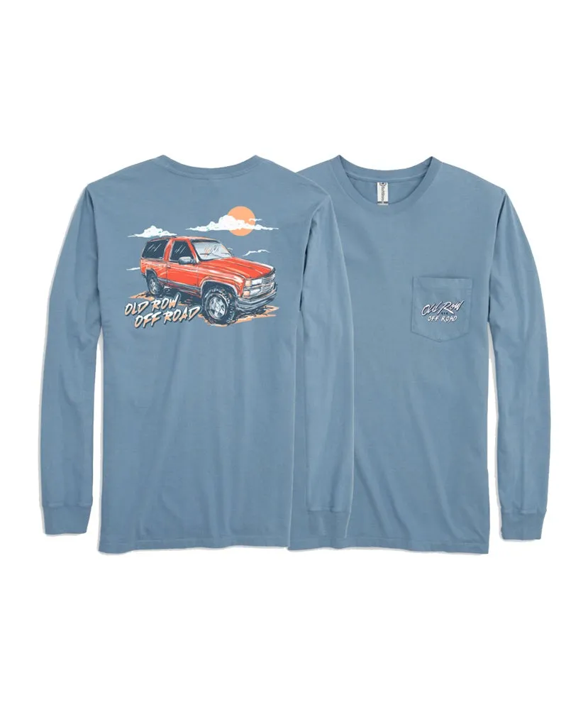 Old Row - Off Road Tahoe Long Sleeve Pocket Tee