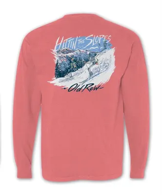 Old Row - Hitting the Slopes Long Sleeve Pocket Tee