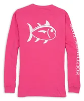 Southern Tide - Outlined Skipjack Long Sleeve Tee