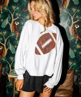 Queen of Sparkles - Football Sweatshirt