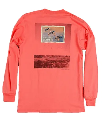 Southern Marsh - Duck Stamp Long Sleeve Tee