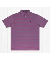 Southern Marsh - Bermuda Performance Polo Naples Stripe