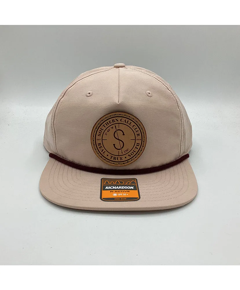 Southern Call Club - Leather Patch Rope Hat