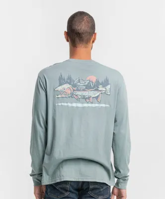 Southern Shirt Co - Troutscape Tee Longsleeve