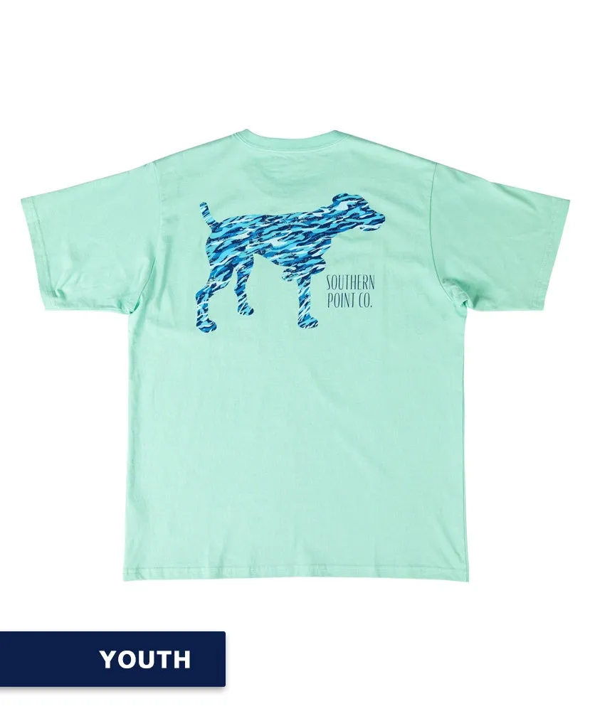 Southern Point - Youth Water Camo Greyton Tee