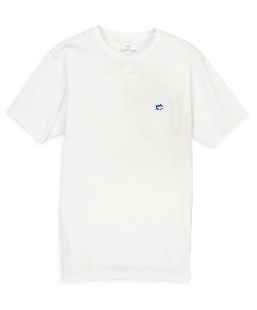 Southern Tide - Outlined Embroidered Pocket Tee