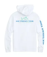 Southern Tide - Rising Skipjack Long Sleeve Hoodie Tee