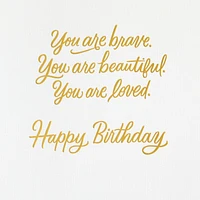 Hallmark Signature Birthday Card for Women (You Are Everything)