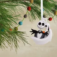 Disney Tim Burton's The Nightmare Before Christmas Jack Skellington and Zero Christmas Ornament