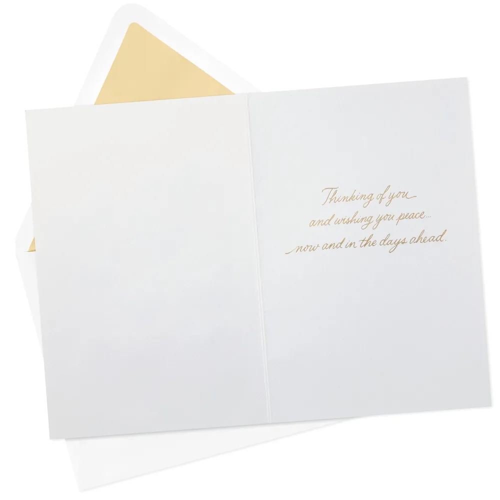 Signature Sympathy Card (Butterflies)