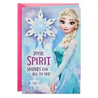 Disney Frozen Musical Christmas Card for Kid (Plays Let it Go)