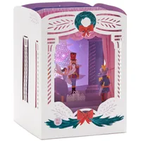 Nutcracker Musical 3D Pop-Up Christmas Card With Light