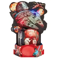Star Wars™ Galaxy Musical 3D Pop-Up Birthday Card With Light