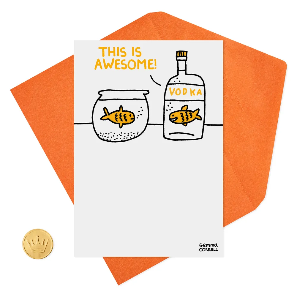 Good Spirits Funny Birthday Card