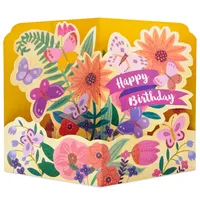 Paper Wonder Pop Up Birthday Card (Butterfly Garden)