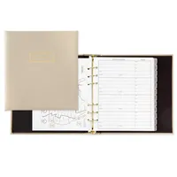 Refillable Address Book (Cream)