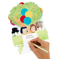 Paper Wonder Peanuts Pop Up Birthday Card (Snoopy, Charlie Brown, Day Filled with Fun)