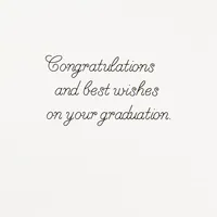 Pack of 4 Graduation Cards with Envelopes (Best Wishes)