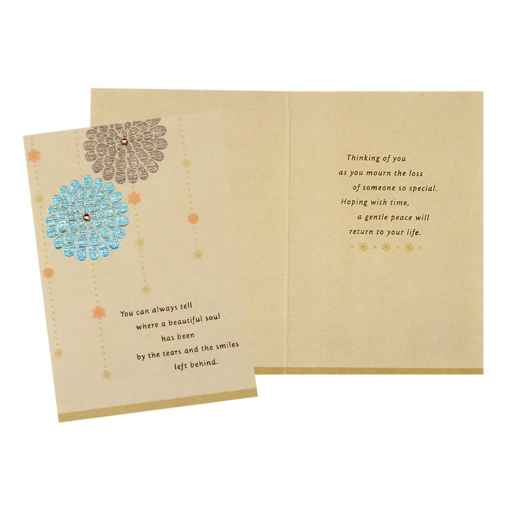 Sympathy Cards Assortment Pack (5 Condolence Cards with Envelopes)