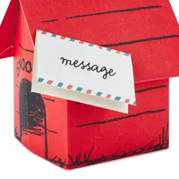 Pop Up Peanuts Birthday Card (Snoopy Dog House)