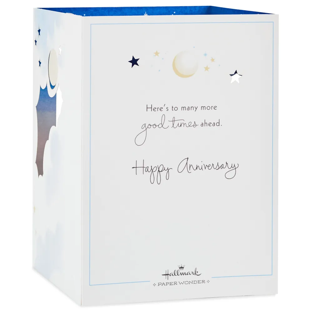 Paper Wonder Displayable Pop Up Anniversary Card (Adventure Continues)