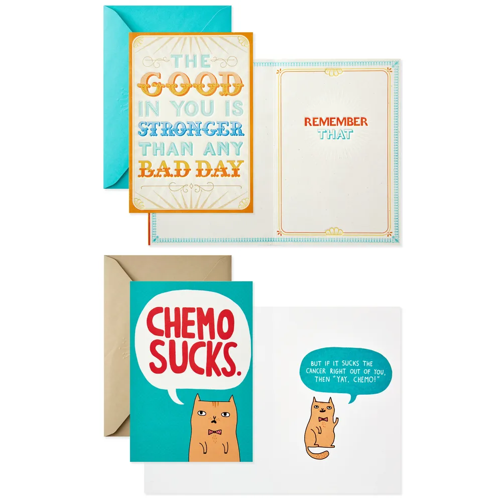 Shoebox Cancer Support Card Assortment (6 Cards with Envelopes)