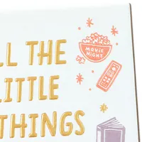 Birthday Card for Husband (Little Things)
