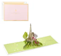 Bonjour Eiffel Tower 3D Pop-Up Hello Card