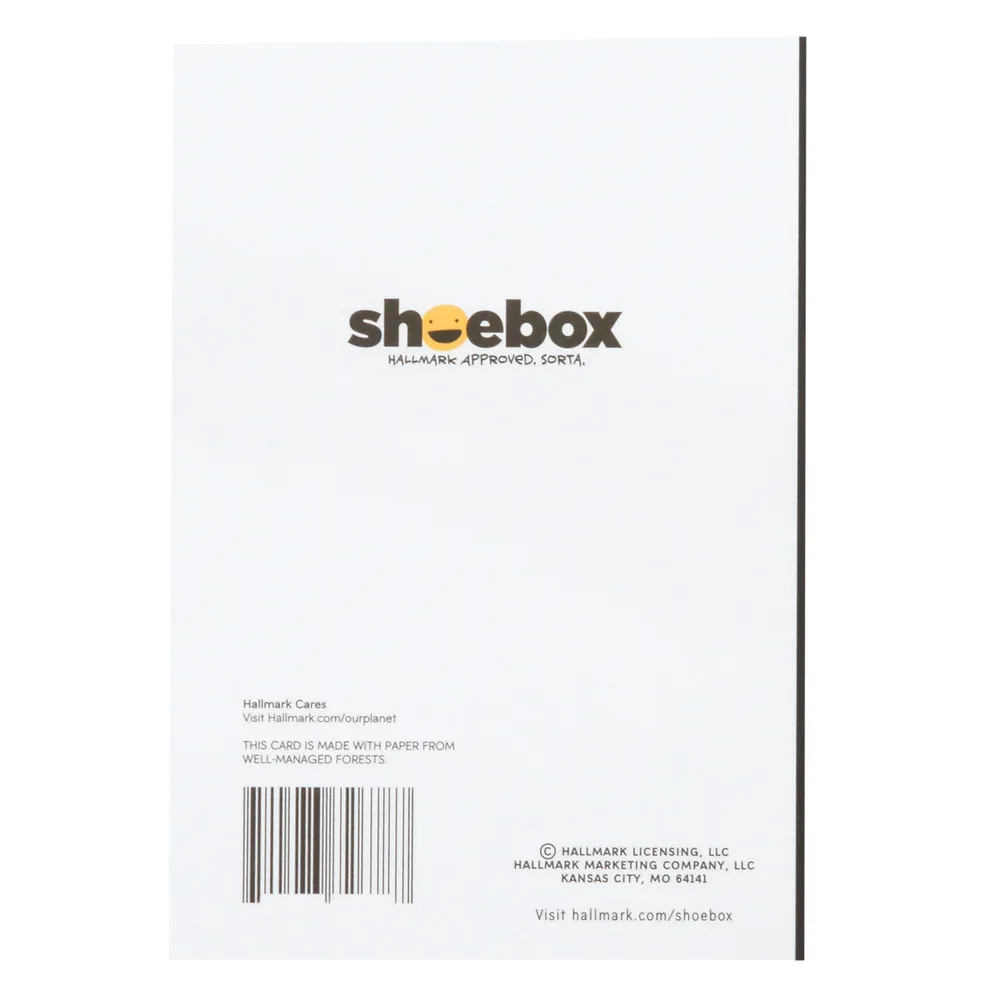 Shoebox Funny Birthday Card (Cupcake)