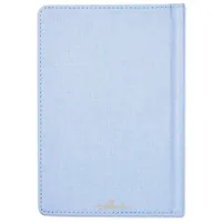 Hardcover Address Book (Blue Chambray)