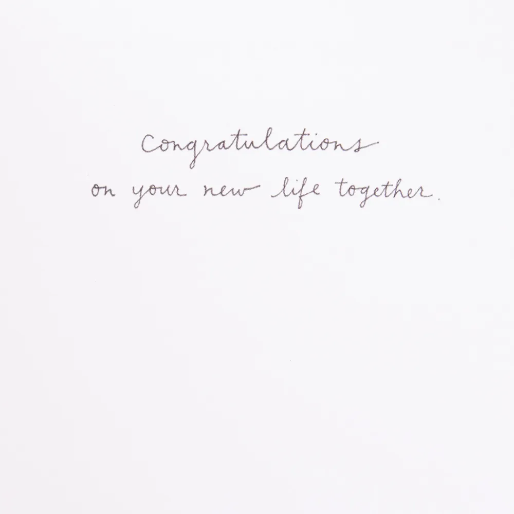 Signature Wedding Card (Mr. and Mrs.)