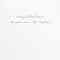 Signature Wedding Card (Mr. and Mrs.)