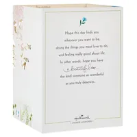 Hallmark Paper Wonder Displayable Pop Up Birthday Card for Women (Beautiful Day)