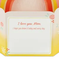 Hallmark Paper Wonder Birthday Musical Pop Up Card for Mom with Light (Plays You Are My Sunshine)