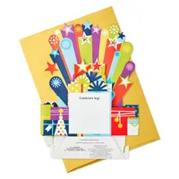 Celebrate Big Musical 3D Pop-Up Birthday Card With Light