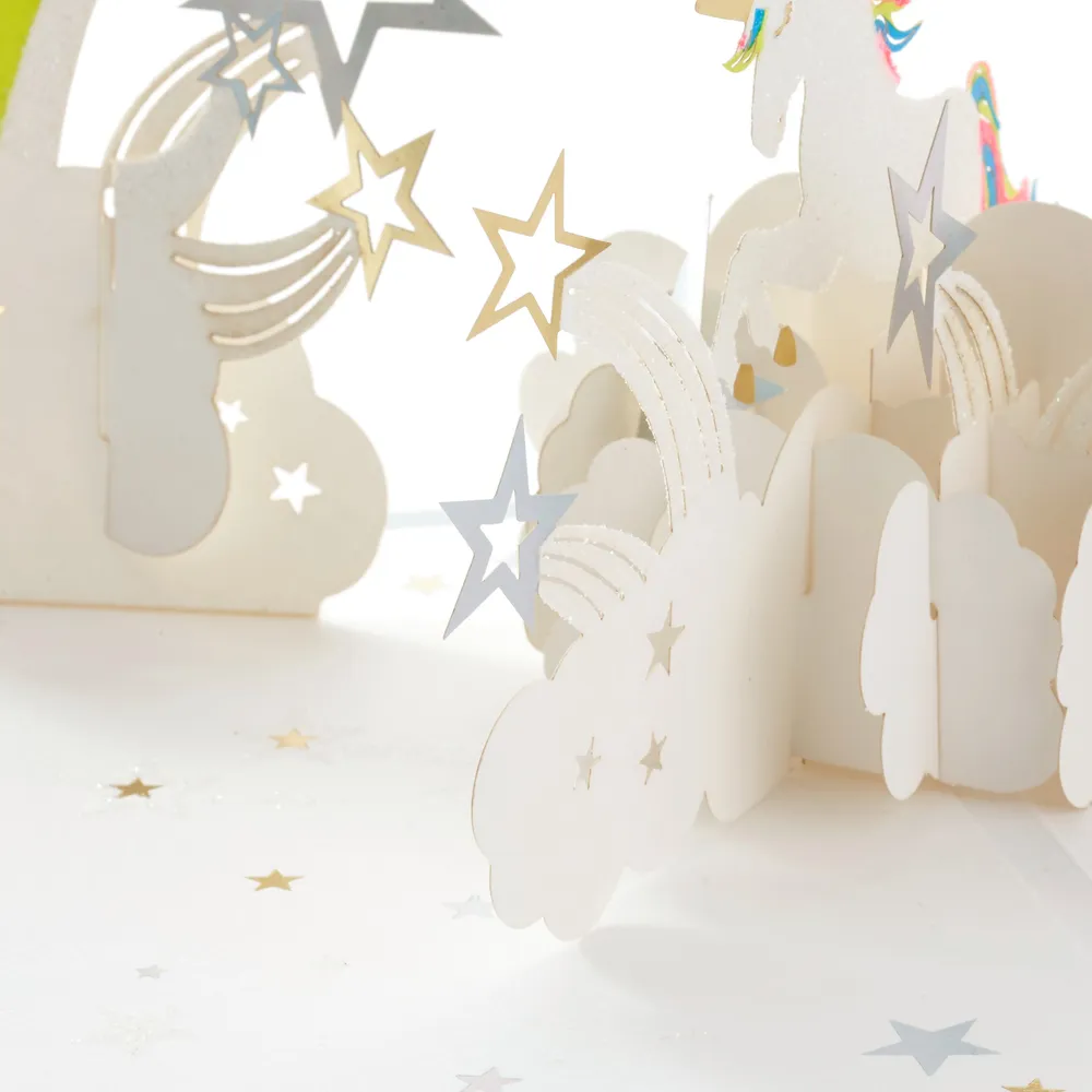 Amazing Day Unicorn 3D Pop Up Birthday Card