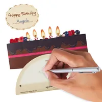 Pop Up Birthday Card (Chocolate Cake)