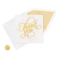 Signature Thank You Card, Thank You So Much (Nurses Day Card, Teacher Appreciation, Healthcare Worker Gift)