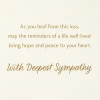 Sympathy Card (Spirit Lives On)