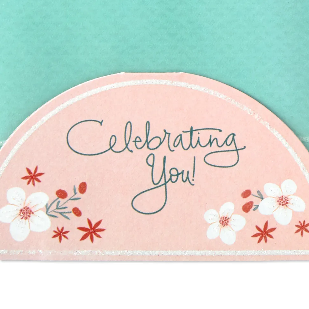 Celebrating You Flower Bouquet 3D Pop-Up Card