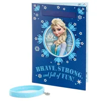 Birthday Card for Girl (Elsa Frozen Charm Bracelet)