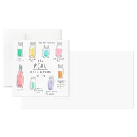 Good Mail Blank Cards Assortment (5 Cards with Envelopes for Congratulations, Thinking of You, Thank You, and More)